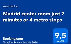 Madrid Center Room Private 7 Minutes Or 4 Metro Stops