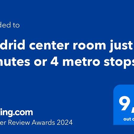 Madrid Center Room Private 7 Minutes Or 4 Metro Stops Exterior foto